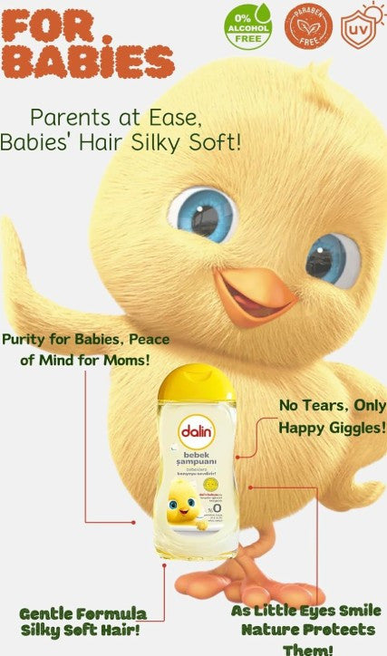 Dalin Baby Shampoo 6.7 fl oz x 18 pcs