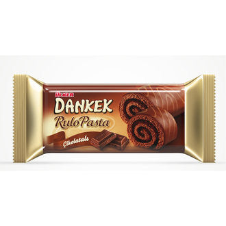 ULKER Dankek Chocolate Roll Cake 235g 1cs/8Pcs