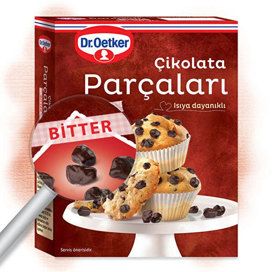O1 DR.OETKER Cholate Chip Bitter 70g 1cs/12pcs
