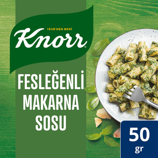 V1 KNORR Pasta Sauce Basil / Feslegenli Makarna Sosu 50g 1cs/12pcs