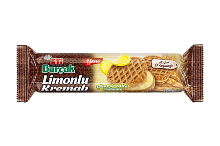 ETI Burcak with Lemon Cream Cheesecake Flavor 100g 1cs/12pcs