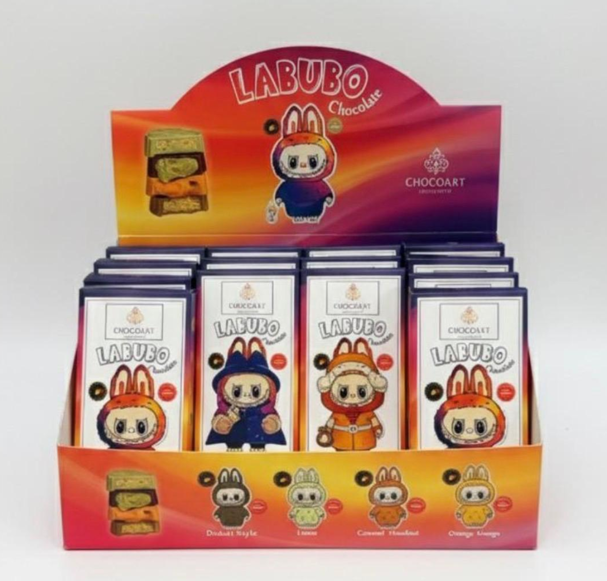 ChocoArt Labubo Chocolate 3.5 oz (100gr) x 28pcs