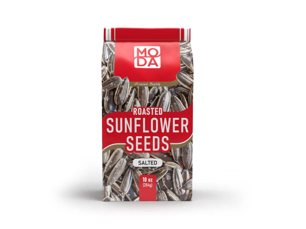 Moda Sunflower Seeds, Salted, 10oz (284g) x 16pack - 103302