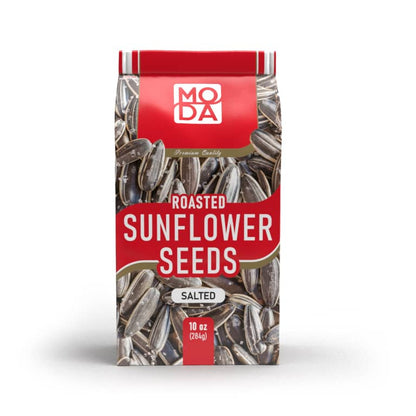 Moda Sunflower Seeds, Salted, 10oz (284g) x 16pack  - 520127