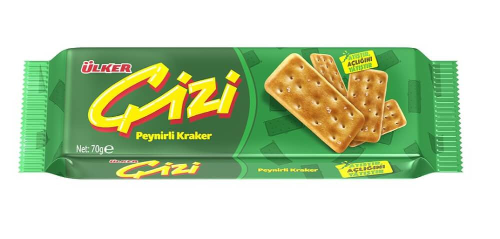 ULKER A1 Cizi  Cheese Clacker 70g  1cs/24pcs