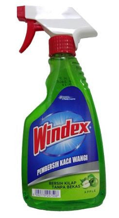 WINDEX GLASS CLEANER FRESH 500ML X12 || APPLE - WEX03