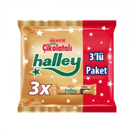 ULKER A1 Halley Mini Chocolate Covered Biscuit 198g 1cs/18pcs