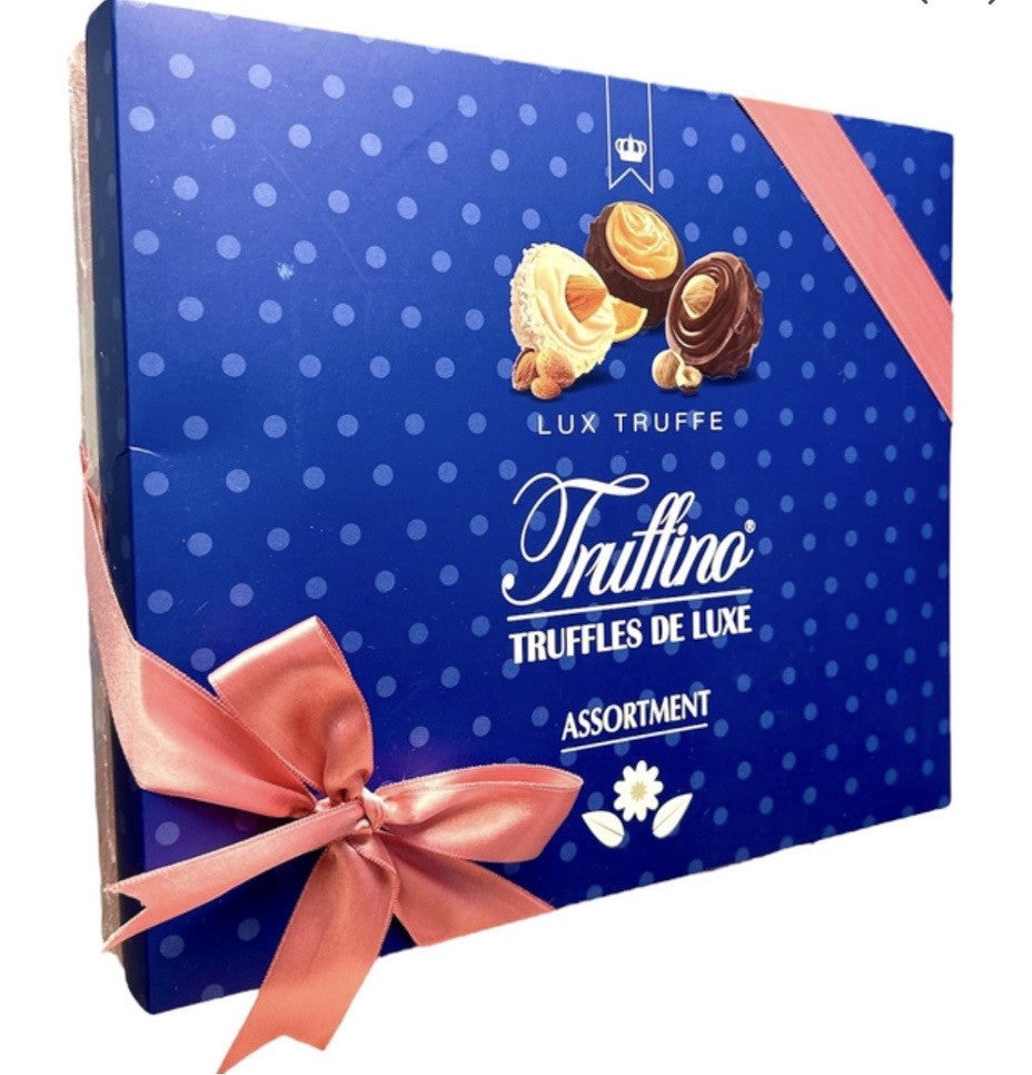 Truffino Luxury Ribbon Assorted (Hazelnut, Almond, Orange) 260gr x 8 - TRF18