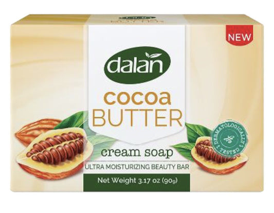 Dalan COCOA BUTTER Soap 3.2 oz | 3-PK 24/cs | NEW | - D7501