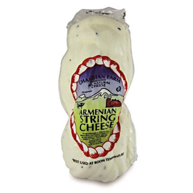 Gharibian String Cheese with Black Seeds 15 Lb Box 25pcs