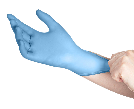 Large Nitrile Gloves - Powder Free - 2000/case - Blue Color