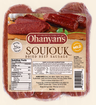 Ohanyan's Beef Soujouk Mild