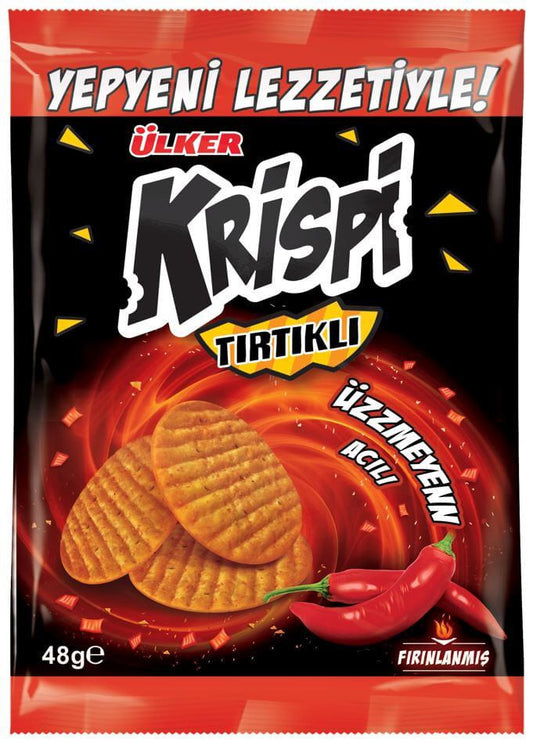 Ulker Krispi Hot Serrated Cracker 48g 1cs/20Pcs