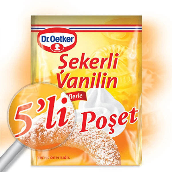 O1A DR.OETKER Vanillin / Vanilya 5 Packs 1cs/30pcs