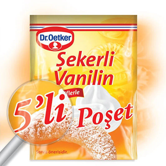 O1A DR.OETKER Vanillin / Vanilya 5 Packs 1cs/30pcs