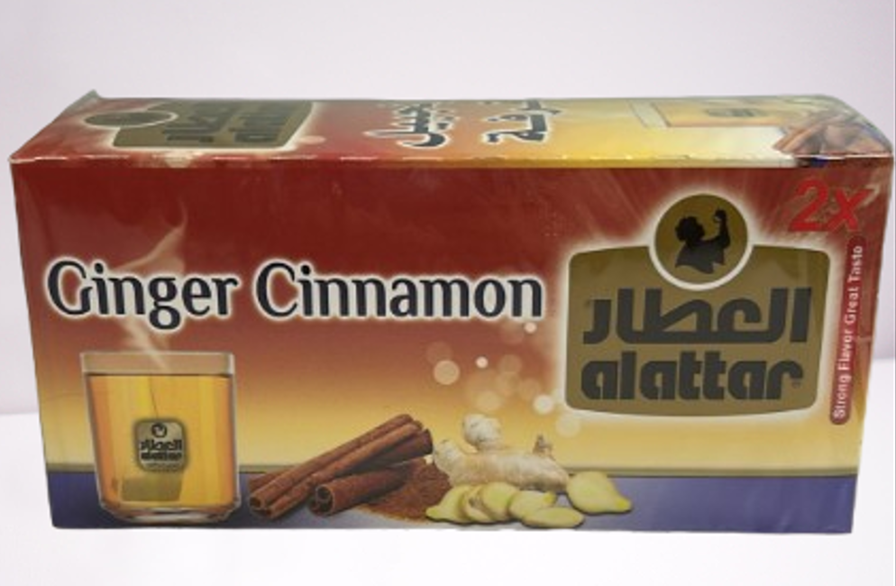 Alattar Ginger & Cinnamon 20 ct x 24 pcs