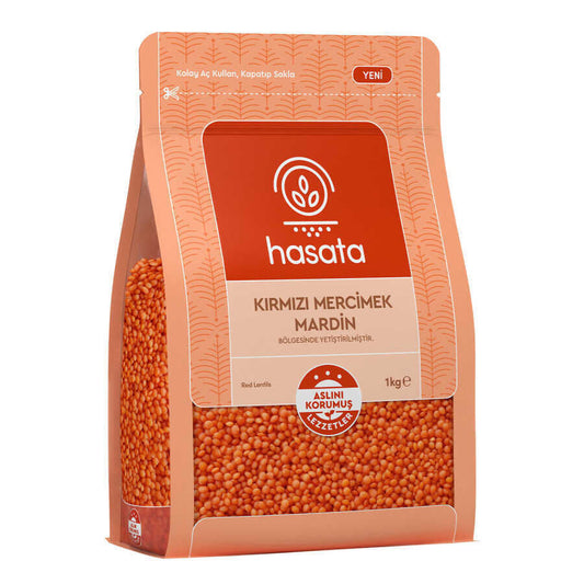 HASATA Red Lentils/ Kirmizi Mercimek Mardin 1000g 1cs/12pcs