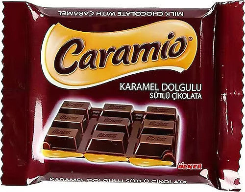 ULKER Caramio Bar Chocolate SQ 55g 1cs/12pcs