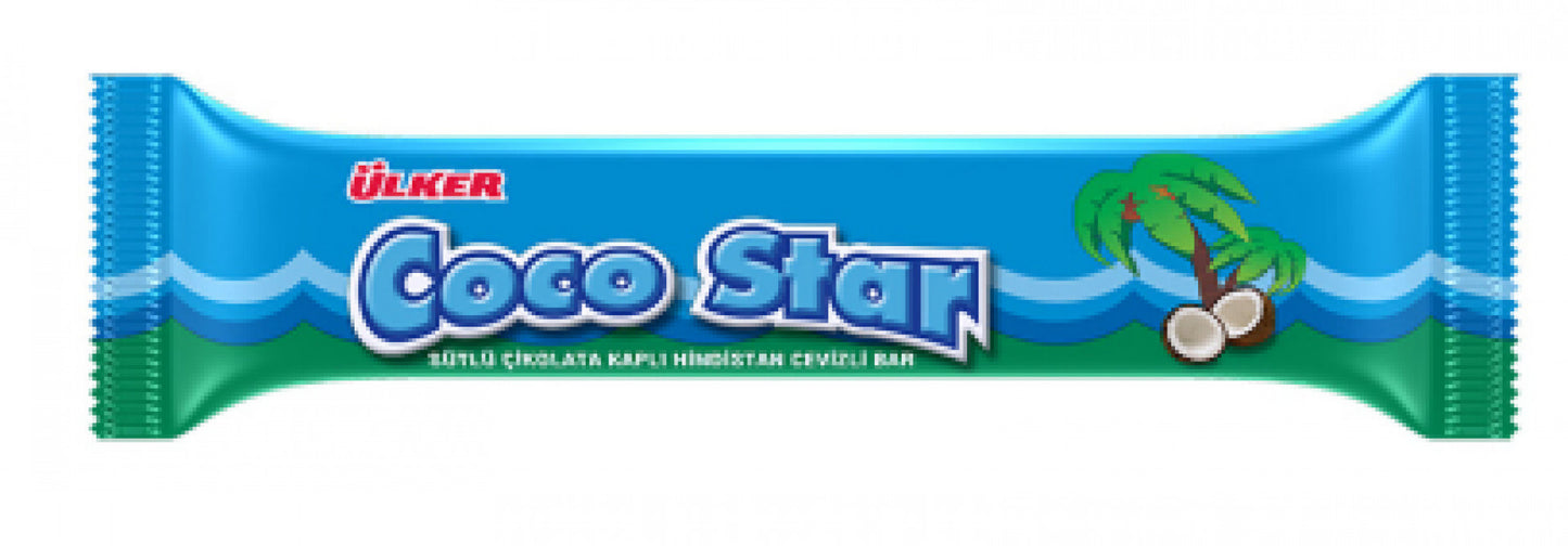 ULKER Coco star Chocolate 25g  1cs24/6bx 144pcs