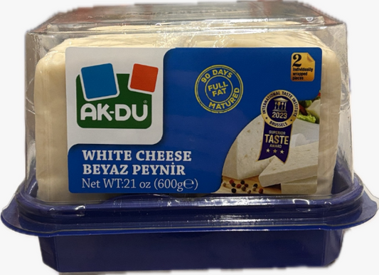 AKDU TRADITIONAL COW'S WHITE CHEESE (INEK) 600GR X 12 PCS - AK01