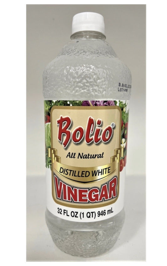 BOLIO DISTILLED WHITE VINEGAR 32 FL OZ. X 12/CS - KBV800