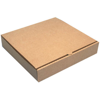 14" B Flute BROWN Designed Pizza Box (50Pcs/Bundle) - PCP-B14-BROWN-GEN