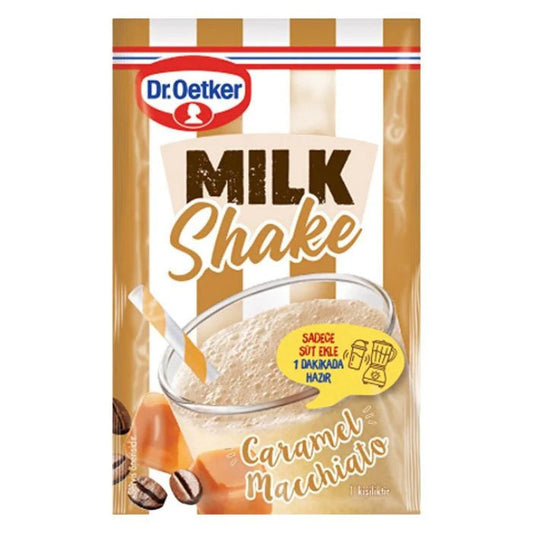 O1 DR.OETKER Milkshake Caramel Macchiato 18g 1cs/24pcs
