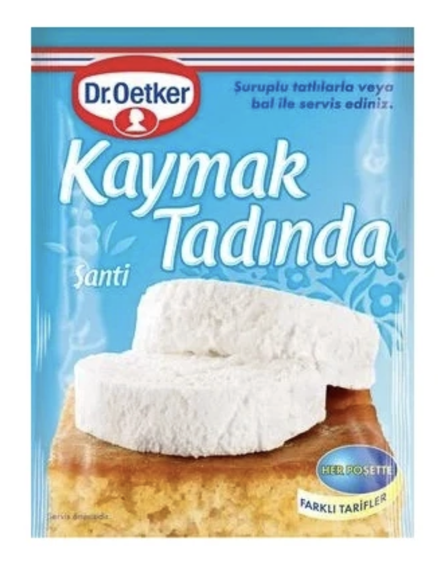 O1 DR.OETKER Special Whipped Cream / Kaymak Tadinda Santi 58g 1cs/12pcs