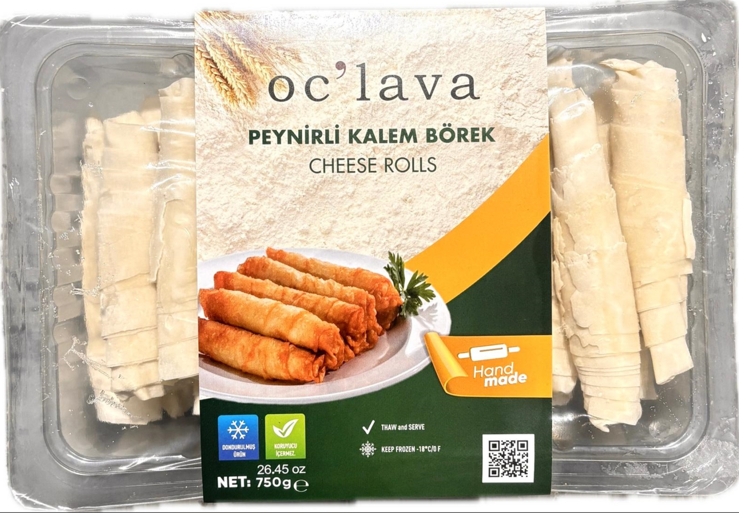 Oclava Cheese Rolls Borek 26.5 Oz X 12 - 14275109
