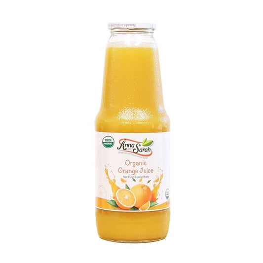 Anna & Sarah Organic Orange Juice 1 Lt X 6