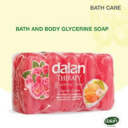 Dalan Glycerine Soap Wild Roses & Almond Oil 5-Pack 2.47 Oz X 24 - 33273134