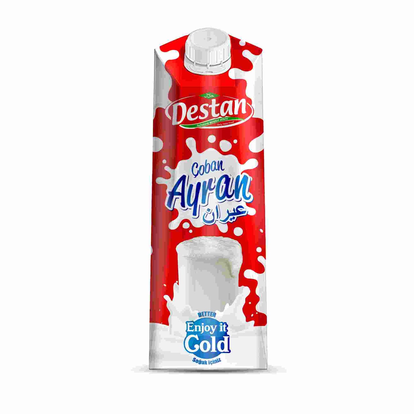 Destan Yogurt Drink Tetrapack (Ayran) 1L X 12