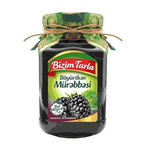 Bizim Tarla Blackberry Preserve 400 Gr X 12