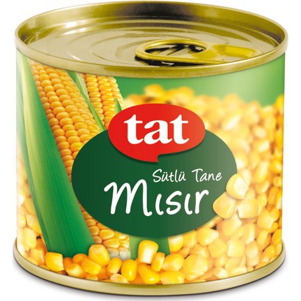 Tat Sweet Corn Can (Misir Konservesi Teneke) 220Gr X 12