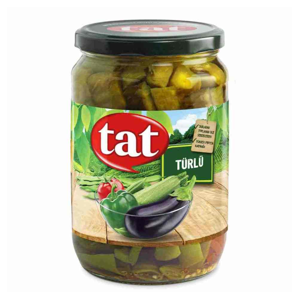 Tat Mixed Vegetables Glass (Turlu) 720Cc X 12