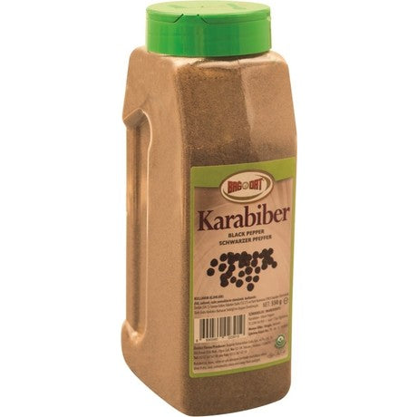 Bagdat Black Pepper Ground (Karabiber) Pet 550 Gr X 6