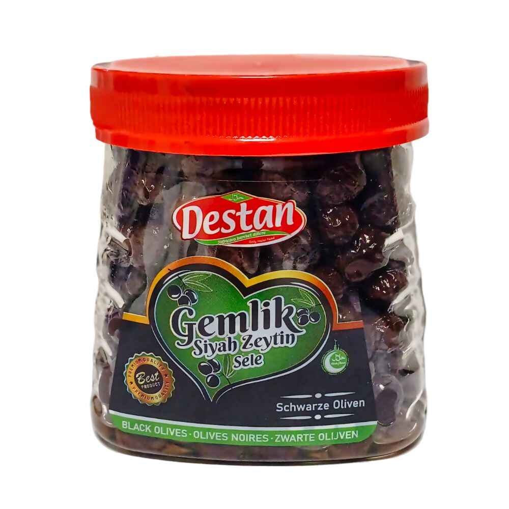 Destan Black Olives (S-Xs) 600Gr X 12