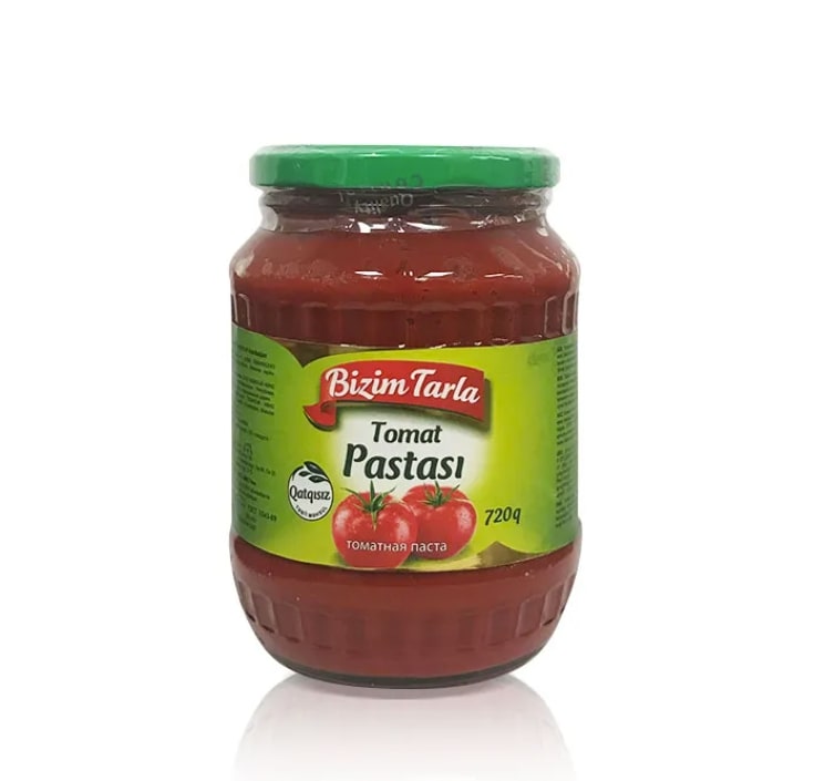 Bizim Tarla Tomato Paste 720 Gr X 12