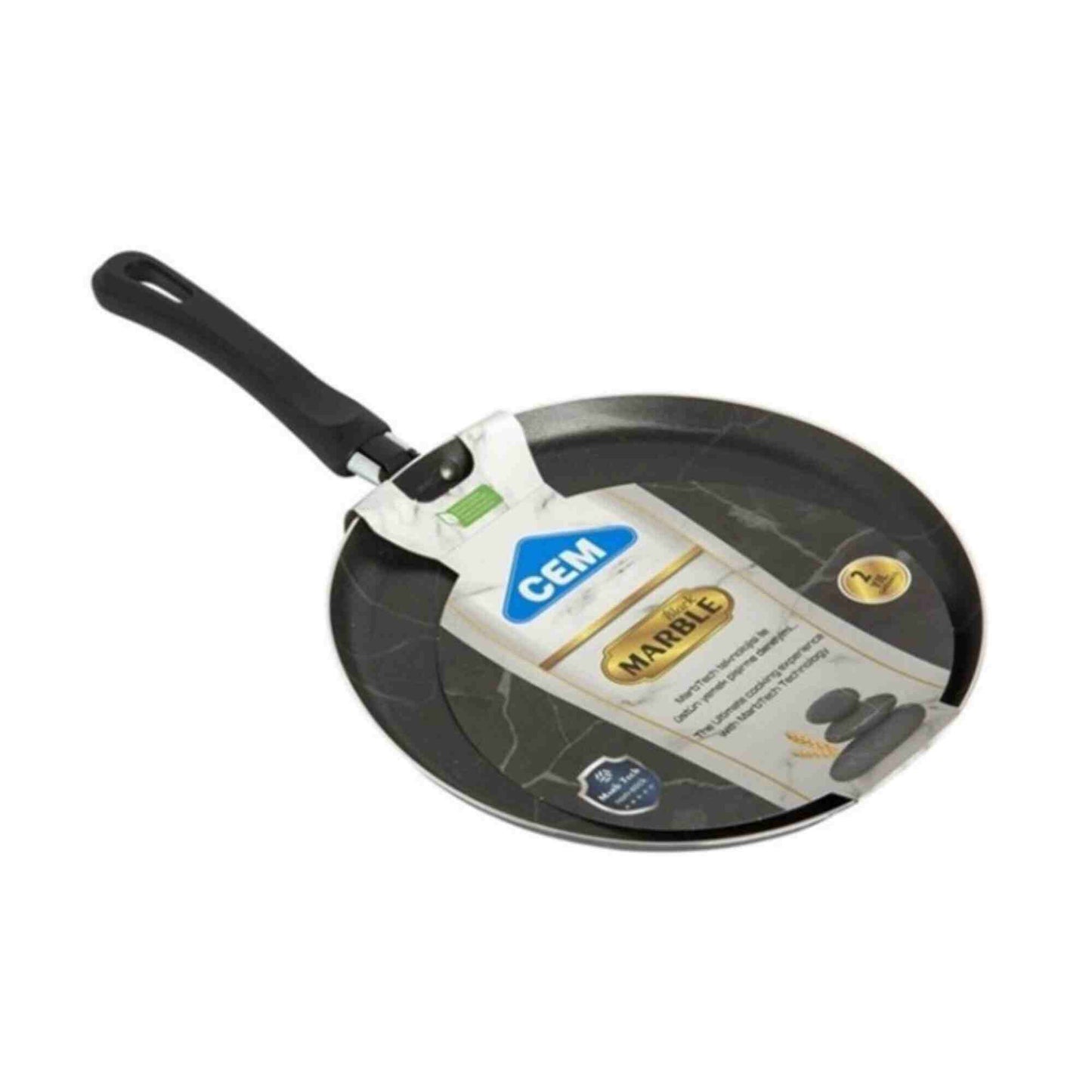 Cem Crepe Pan Gold Marble 26 Cm (10.2") X 12 - 35230101