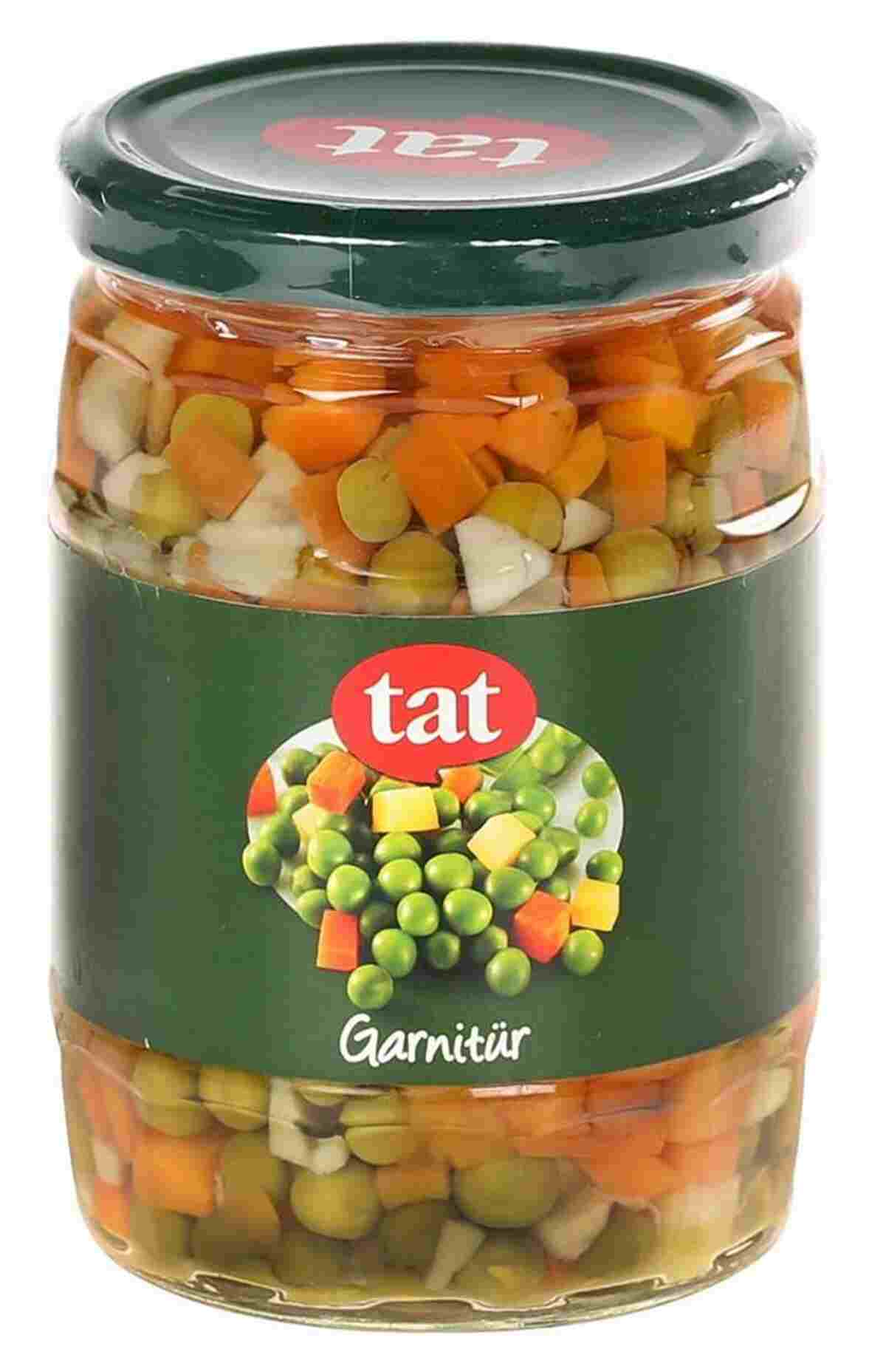 Tat Pea Garnish (Garnitur) Glass Jar 580 Gr X 12