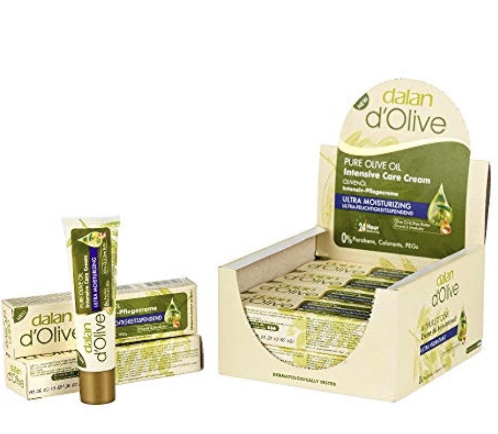 D'Olive Intensive Care Hand & Body Cream Olive Oil & Shea Butter 0.68 Fl Oz _ 12 - 33272104