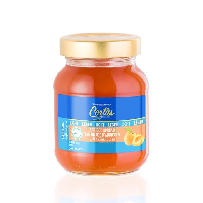 Cortas Apricot Jam No Sugar Jar 13Oz X 12