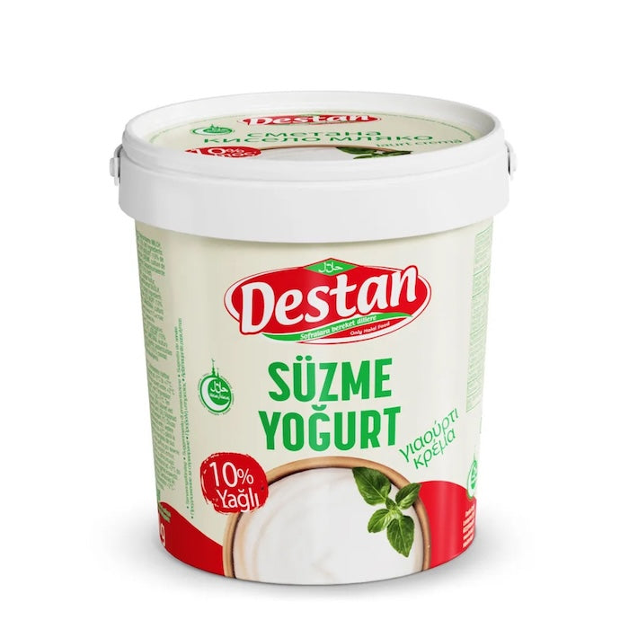 DESTAN CREAMY YOGURT (SUZME) FAT 10% 1KG X 6