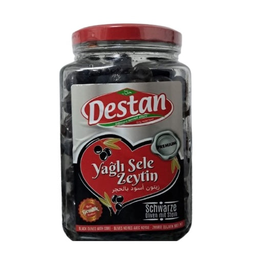 Destan Black Olives Premium (Xl-L) 900Gr X 6
