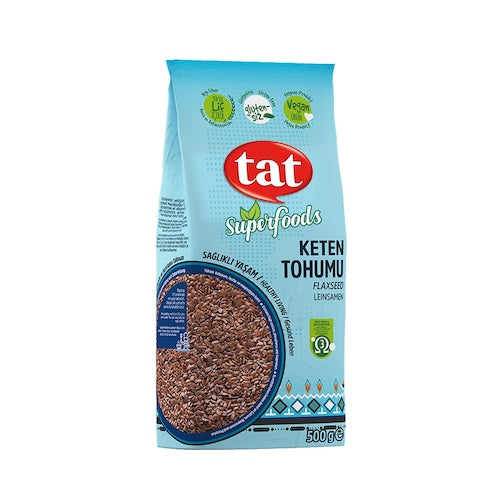 Tat Flaxseed (Keten Tohumu) 500Gr X 8