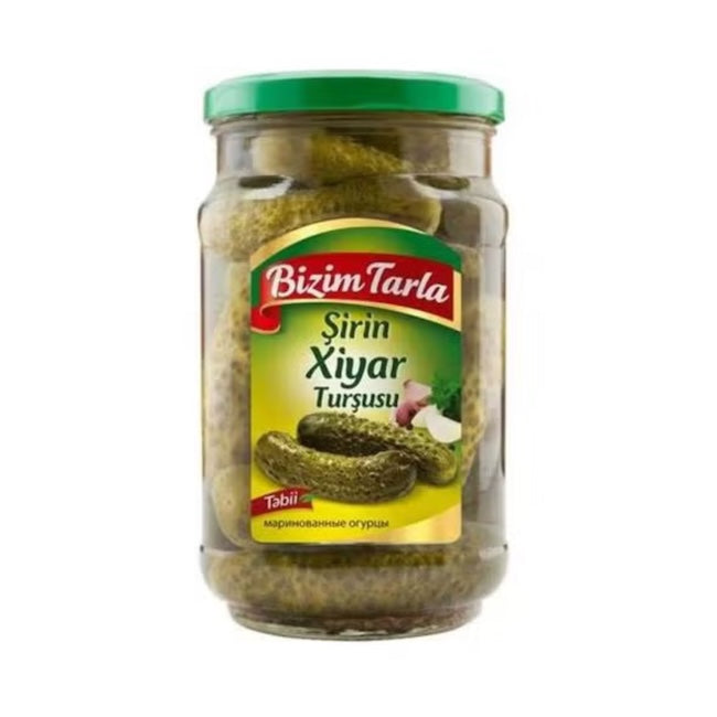 Bizim Tarla Marinated Cucumber Pickle 670Gr X 12