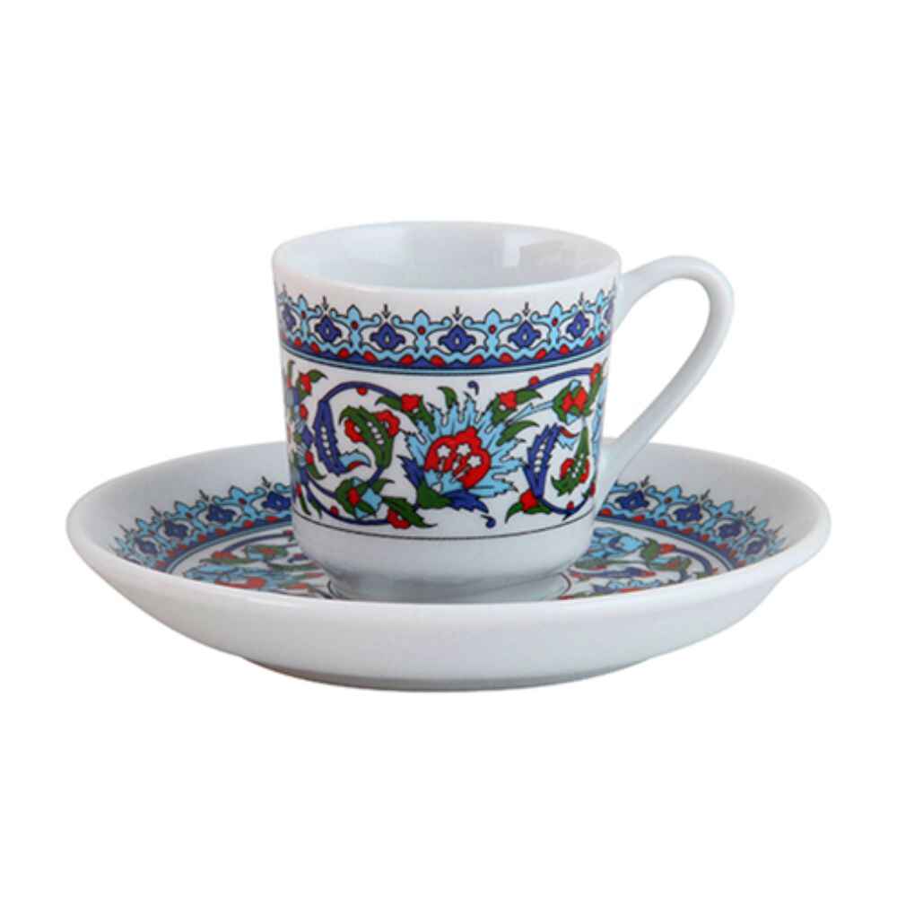 Gural Porselen Coffee Cup With Cup Plate 12Pcs - 35211101