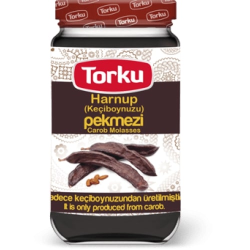 Torku Carob Molasses Jar/Keciboynuzu Pekmezi 750Gr X 12