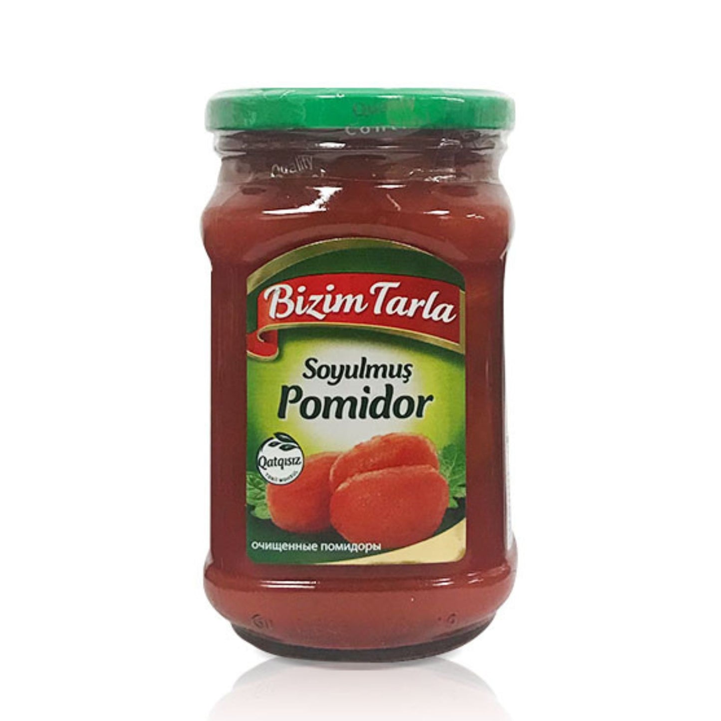 Bizim Tarla Peeled Tomatoes (Soyulmus Pomidor) 640 Gr X 12