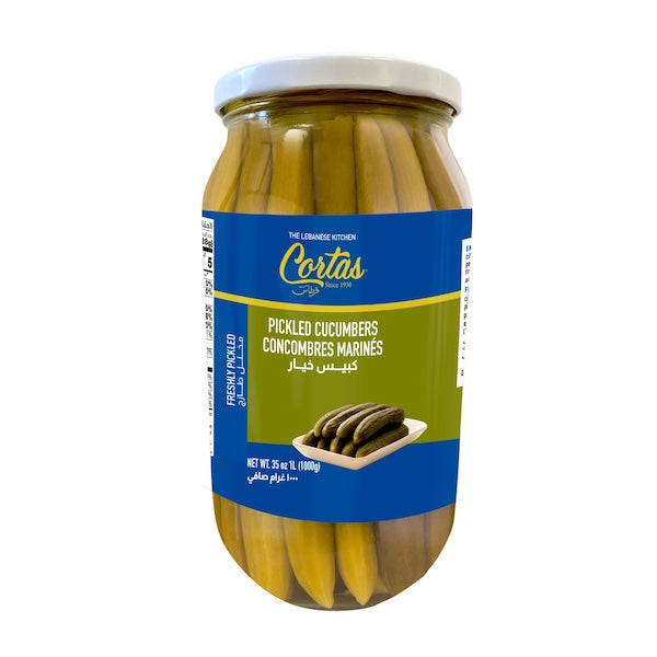 Cortas Pickled Cucumbers Jar 35Oz X 12